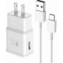 Quick Wall Charger with USB-C Type C Cable for LG G5 G6 G7 G8 NEXUS 5X 6P V10 V20 V30 V40 V50 LG Stylo 4 Charge Your Device up to 50% Faster