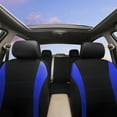 thumbnail image 3 of AUTOYOUTH Car Seat Covers Full Set- Breathable Bucket Seat Covers with Removable Headrest Universal Fit For Vans, SUVs, Trucks...(Blue Color), 3 of 6