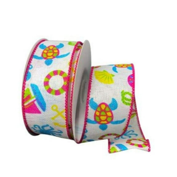 1.5" Nautical Ivory Ribbon (10 Yards)