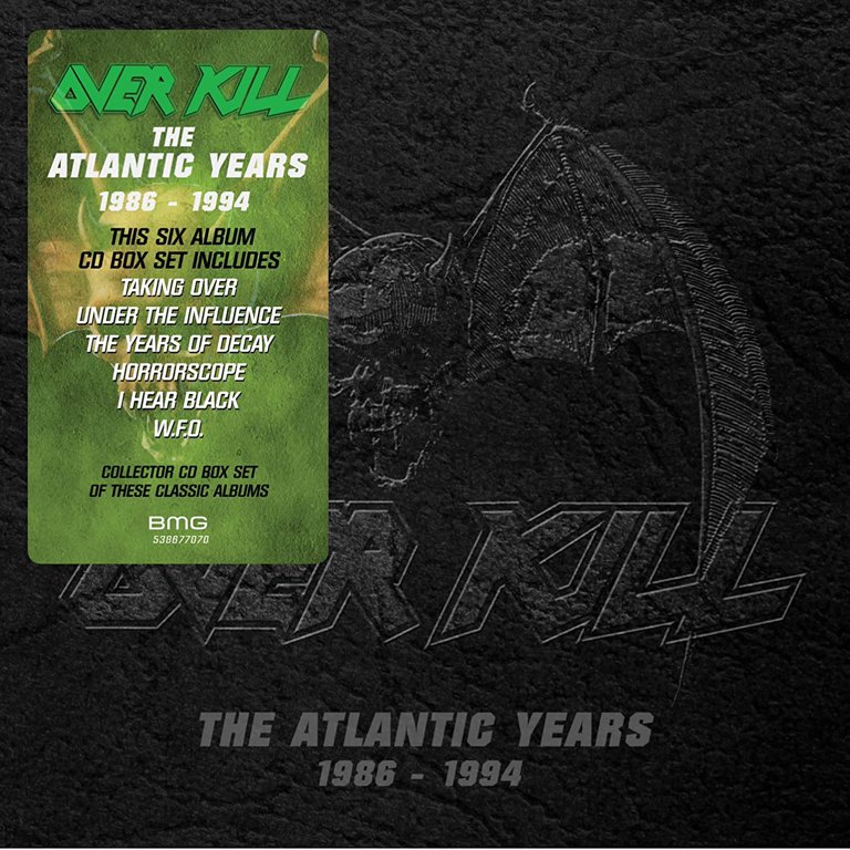 OVER KILL THE ATLANTIC YEARS CDボックスセット Overkill - The Atlantic Years: 1986-1994 (6CD Boxset) - Music