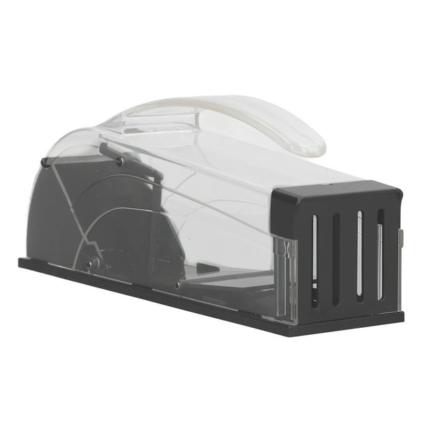 Trampas para el control de plagas, trampas para ratones humanas, trampa para ratones totalmente de plástico, diseño a prueba de futuro