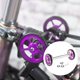 thumbnail image 1 of Varilla de extensión de bicicleta plegable para transporte de Plata violeta Sharpla Ruedas fáciles de bicicleta, 1 of 8