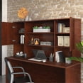 thumbnail image 2 of Sauder Affirm 72" Engineered Wood Storage Hutch in Classic Cherry, 2 of 9