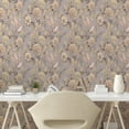 thumbnail image 2 of Ambesonne, Birds and Nature Peel & Stick Wallpaper for Home, Wingy Animals Art, 13"x36", Pale Ceil Blue Cream, 2 of 5