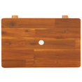 thumbnail image 3 of vidaXL Stool 45x29x45 cm Rectangular Solid Wood Acacia, 3 of 4