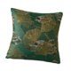 thumbnail image 4 of Funda de almohada con estampado de hojas de ginkgo, 45 x 45 cm, decoración moderna de estilo rústico para sofá. Verde, 4 of 9