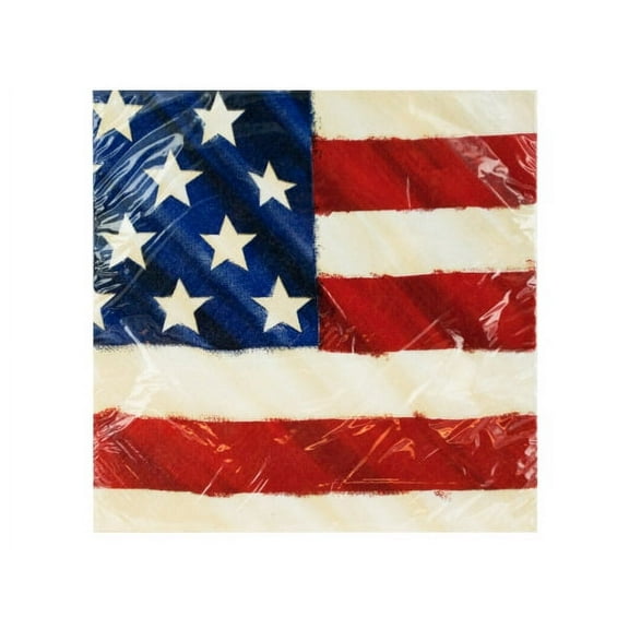 Bulk buys Rustic Flag Lunch Napkins