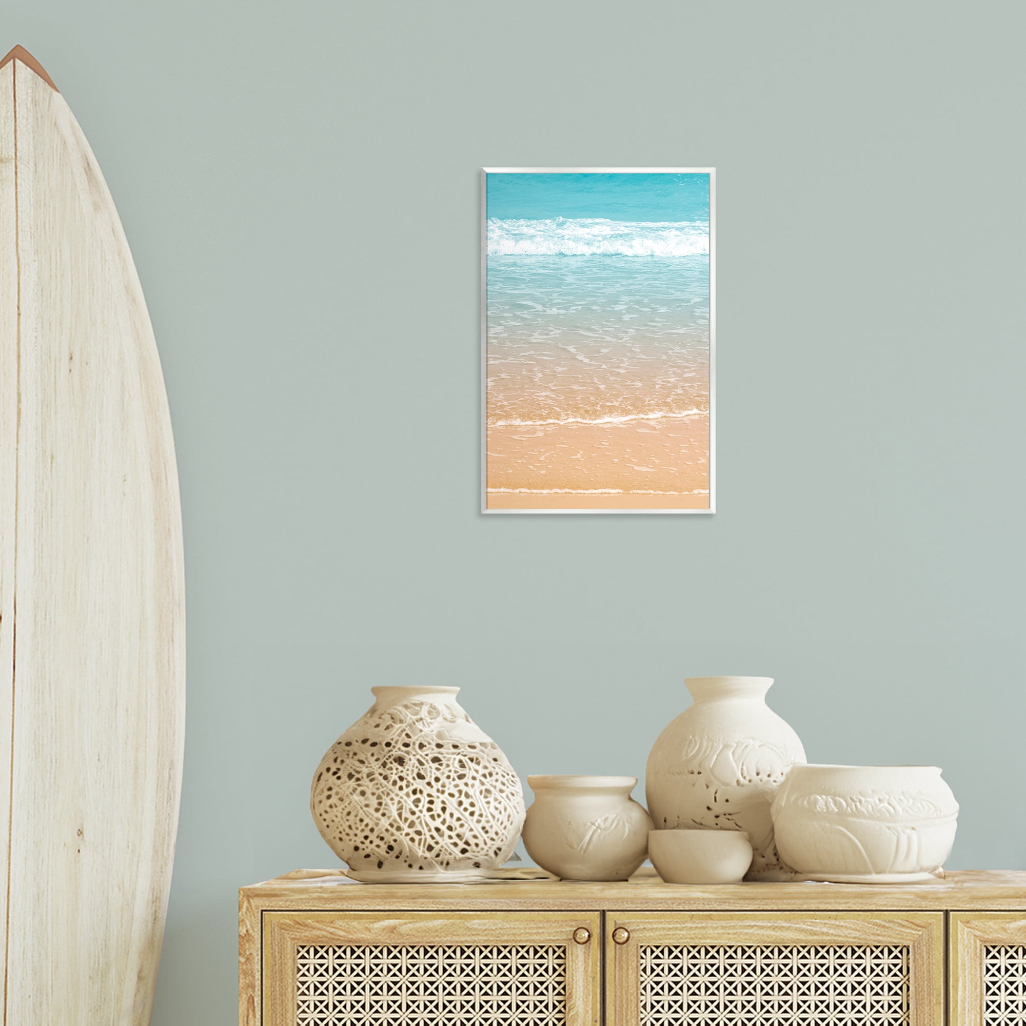 Stupell Industries Clear Summer Waters Nautical & Beach Photography Unframed Art Print Wall Art, 13 x 19