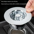 Anticlogging Drain Filter Sink Plug Pushtype Bounce Cores Sink Drain