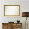 thumbnail image 2 of Amanti Art Custom Wall and Bathroom Mirror (29.75 x 41.75 in.), Townhouse Gold Frame, 2 of 7