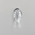 thumbnail image 5 of Ava 1 - Light Polished Chrome Chrome Incandescent Glass And Steel Wall Sconce, 5 of 5