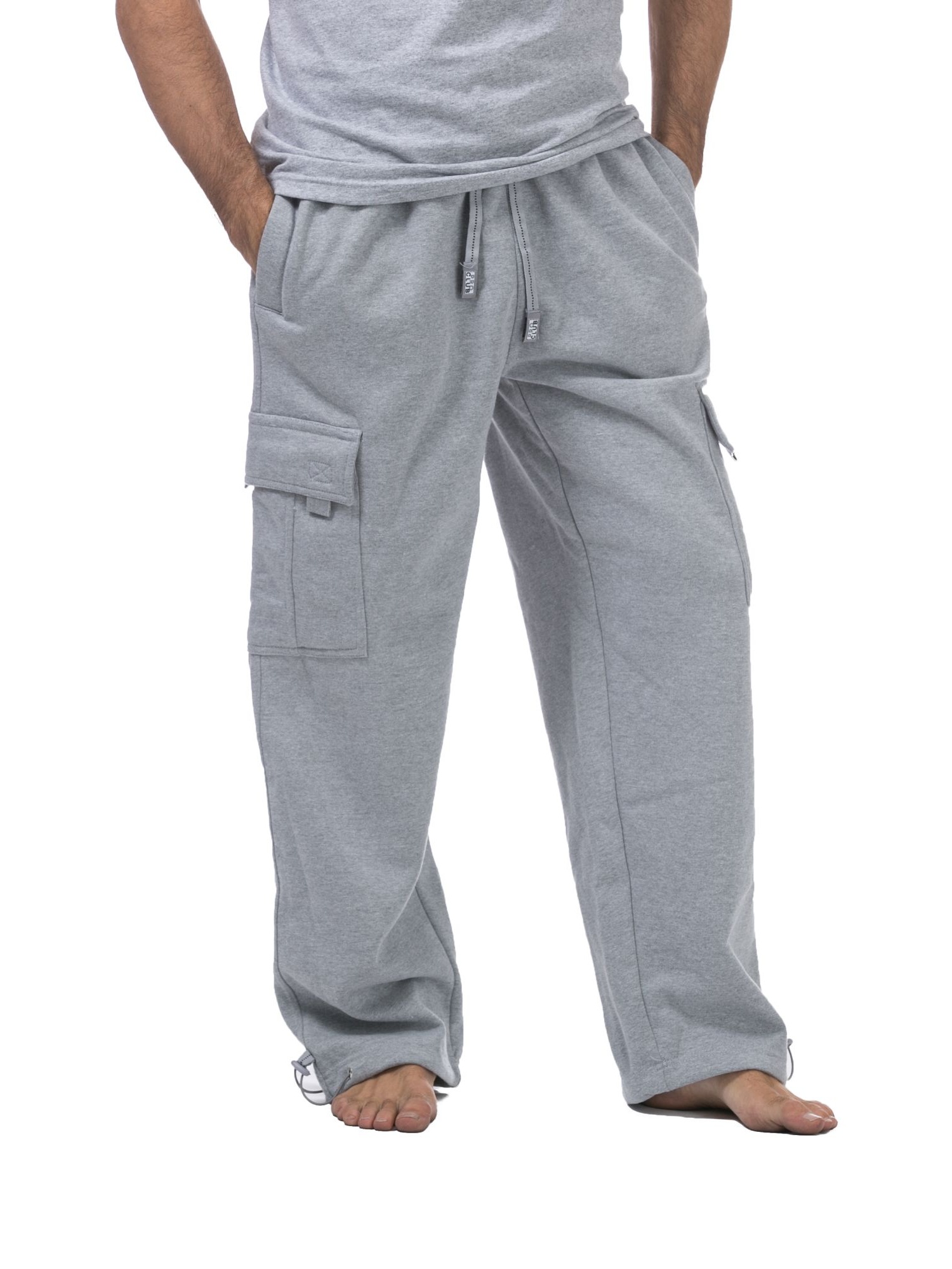 pro club men's heavyweight fleece cargo pants