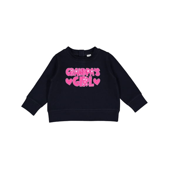 Inktastic Grandpas Girl Granddaughter Baby Sweatshirt