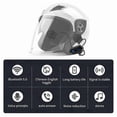 thumbnail image 5 of M01 Motorcycle Wireless Headset Bluetooth-Compatible 5.0 Helmet, 5 of 5