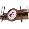 thumbnail image 3 of Southern Illinois University Solid Wood Cue Rack with a English Tudor Finish, 3 of 5