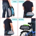 thumbnail image 3 of Bogo LIXADA BICSE BOLSA DEL ASIENTO TRANECTO MULTIFUNCONO BICICLETA BOLSAS BOLSAS DE BOLSAS PARA BICICTLETAS CON CUBIERTA DE LLUVIA, 3 of 7