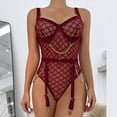 thumbnail image 1 of LSLJS Combinaison Aguichant en Maille Métallique pour Femmes, Ensembles de Lingerie, 1 of 5