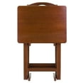 thumbnail image 4 of Winsome Alex 5-Pc Snack Table Set, Walnut Finish, 4 of 13