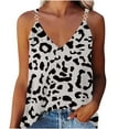 thumbnail image 2 of Aloohaidyvio Vintage T-Shirts for Women Broadway,Womens Summer Tops Casual Sleeveless Blouse V Neck T-Shirt, 2 of 6