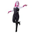 thumbnail image 1 of MARVEL'S SPIDER-GWEN ADULT COSTUME - Combinaison à capuche avec masque en tissu, 1 of 3