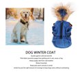 thumbnail image 4 of Sudadera con Capucha para Perro de Invierno Chaqueta Cálida para Perro Abrigo Acolchado Reflectante con Correas Ajustables para Clima Frío ANGGREK  Otros, 4 of 8