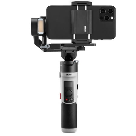 Zhiyun - Crane-M2 S 3-Axis Gimbal Stabilizer for Smartphones, Action, or Mirrorless Cameras with Detachable Tri-pod Stand - Gray