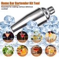 thumbnail image 3 of 12 Piece Cocktail Set, Professional Bartender Kit With Stylish Bamboo Stand, 3 of 5