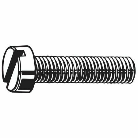 

U51120.025.0200 1/4-20 X 2 Pan Head Slotted Machine Screw 50 Pk.