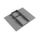 thumbnail image 2 of Reposabrazos de sofá, portavasos, organizador portátil multifuncional para bebidas gris, 2 of 9