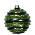 thumbnail image 1 of Boule Pailletée Lime Noir - 6 Po., 1 of 1