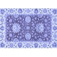 thumbnail image 1 of Ahgly Company Indoor Rectangle Oriental Blue Traditional Area Rugs, 2' x 4', 1 of 4