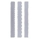 thumbnail image 2 of Regla de 3 piezas con bordes irregulares para hacer manualidades, de acero al carbono, para repujado, atractiva, decorativa y ligera, herramienta para hacer tarjetas., 2 of 14
