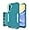 Mint/Teal, variant on for Samsung Galaxy A15-5G Phone Case, and Screen Protector, Dust-Proof Port Cover, Full Body Non-Slip Rubber Covered, Wear-Resistant & Drop-Proof, Support Magnetic Car Mount, Mint/Teal
