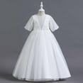 thumbnail image 1 of Vestido de princesa SDJMa para niñas de mediana edad, vestido de gasa bordado, vestido de princesa, 1 of 8
