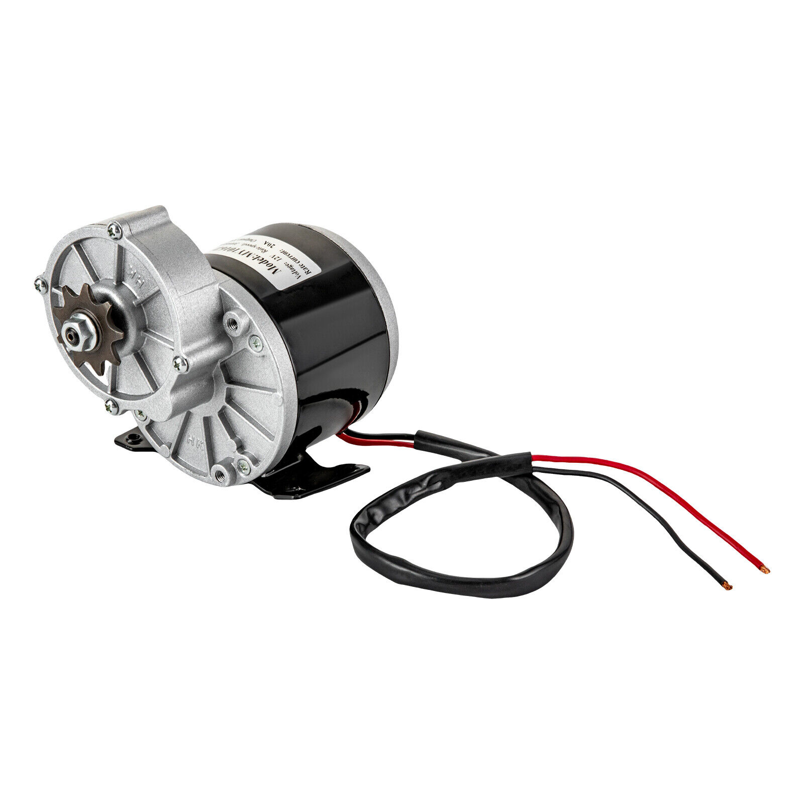 12 Volt DC 250 Watt Gear Reduction Electric Vehicle Geared Motor Electric Brushed Bicycle Bike Scooter Gear Reduction Motors for Small Electric Vehicles, Mopeds, Mini Bikes