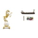 thumbnail image 1 of Figura de escritorio,Estantería con estatua de caballo para escritorio,oficina y decoración del hogar.,Figura decorativa de escritorio de resina para decoración del hogar,Porta, 1 of 8