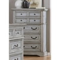 thumbnail image 3 of American Woodcrafters Stonebrook 5-Drawer Chest - Light Distressed Antique Gray, 3 of 7