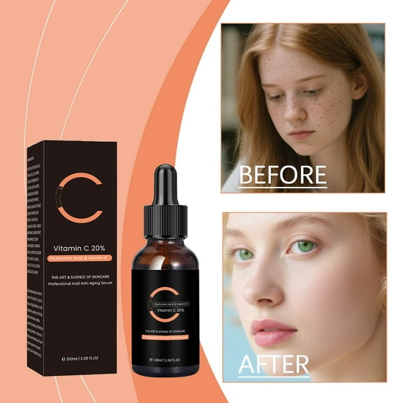 Kokovifyves 100ml Vitamin C Facial Essences Wrinkle Lightening Moisturizing Balances Water Oil Brightening Moisturizing Fine Pore