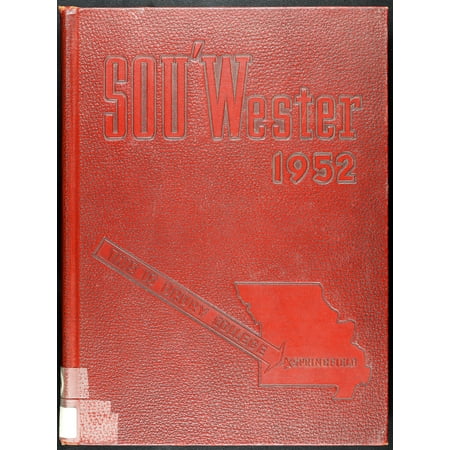(Custom Reprint) Yearbook: 1952 Drury University - Souwester Yearbook (Springfield MO)