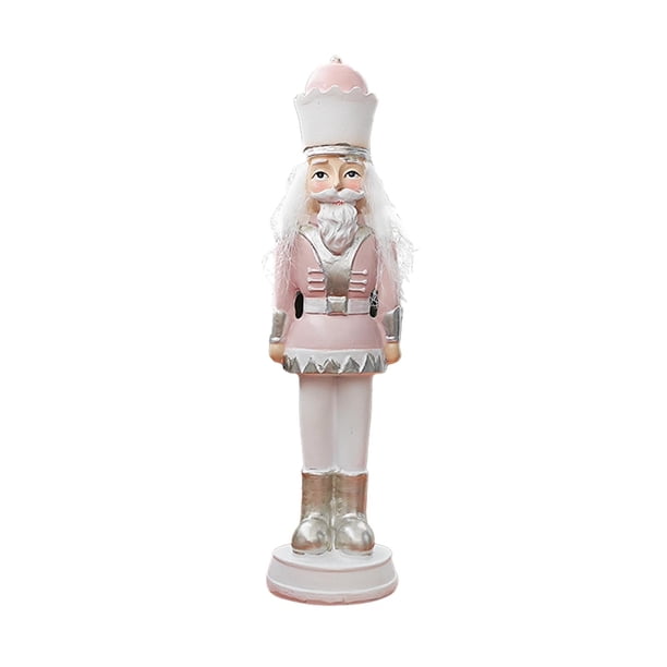Estatua de Cascanueces Figura de Cascanueces Regalo de Inauguración de la Casa Adorno de Cascanueces para Rosa