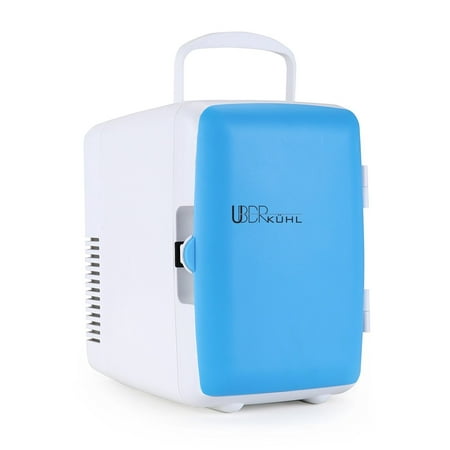 Uber Appliance UB-KH1 Uber Kuhl Electric Personal and Portable 4 Liter/6 can Mini fridge cooler and warmer AC/DC for Car, RV, Home, Dorm and Office