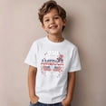 Boys Round Neck Printed Tee Short Sleeve Casual Design Everyday Top ...
