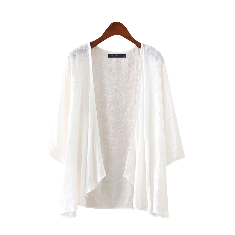 white sheer cardigan