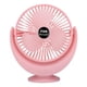 thumbnail image 1 of Ventilador con pilas recargables, viento fuerte, batería de larga duración, pequeño ventilador de escritorio USB, 1 of 5