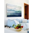 thumbnail image 4 of Mountain Tops 45x30 Painting Print on White Wood, 4 of 7