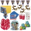 AR Interactive Toy Story Birthday Party Decorations and Tableware Kit for 16 Guests