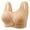 Beige-09, variant on Womens Lace Bras, Simple Solid Color Wireless Bra, Soft Cup Everyday Comfort Elegant Bras