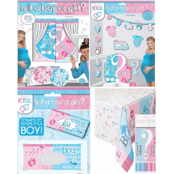 "It's a Boy" Gender Reveal All in one Decorations and Reveal Bundle