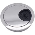 thumbnail image 1 of Practical Desk Table Plastic Cable Hole Cover PC Desk Round Wire Tidy Grommet Hardware Desk Wire Hole Cover Base, 1 of 8