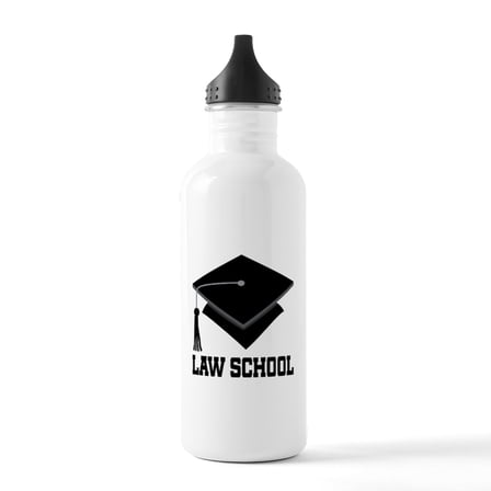 CafePress - Law School Graduation Stainless Water Bottle 1 - Stainless Steel Water Bottle, Sports Bottle, 1.0L